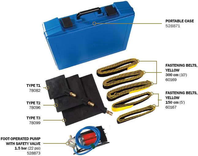 Mini Leak Bag Kit Components