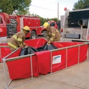 Aluminum Double Folding Frame Port-a-Tank