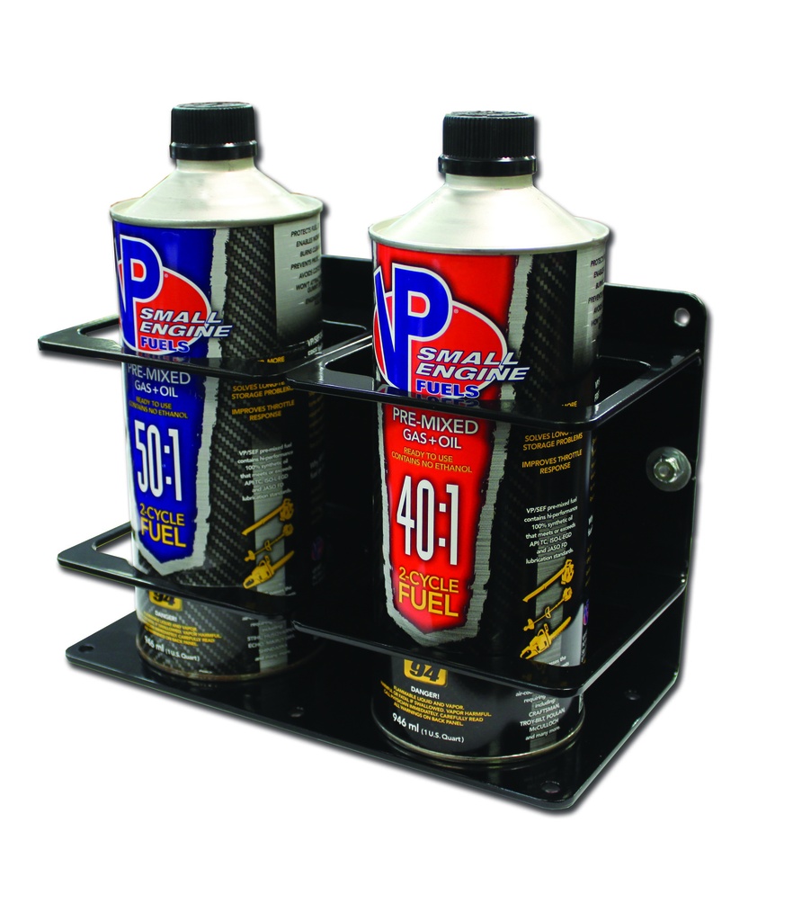 Pre-mix/Bar Container Holder Mount- Black *Double*