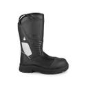 Warrior Black Leather Firefighter Boots