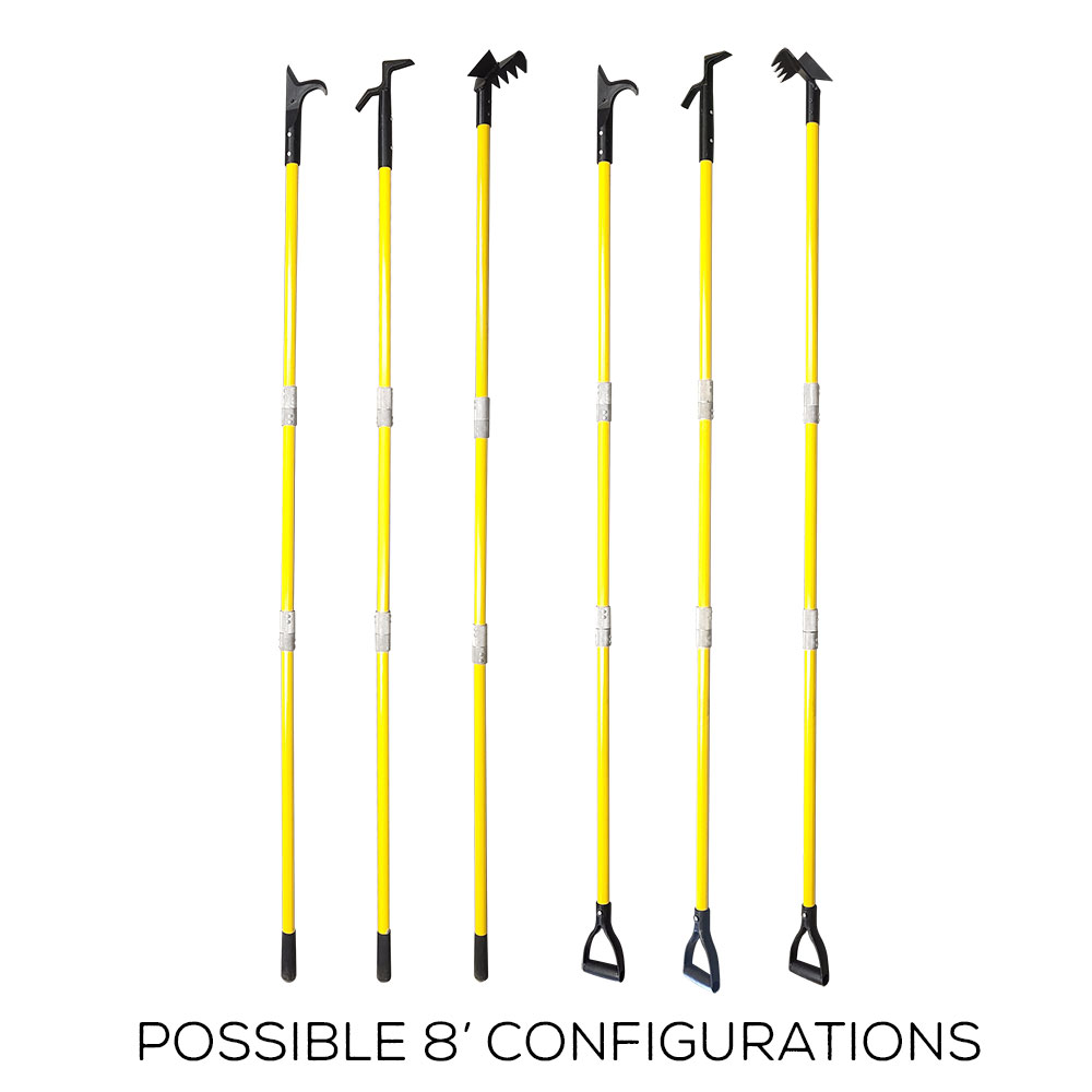 Frontier Multi Purpose Pike Pole Hook System - 8ft Configurations