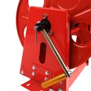 WFR Hose Reel - Manual Hand Crank - Perfect for Bush Buggy Applications - Painted Red