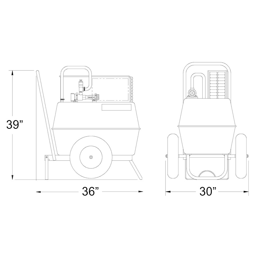 Chemguard CMFC-1 Mobile Foam Cart