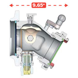 Ball Intake Valve - Low Profile