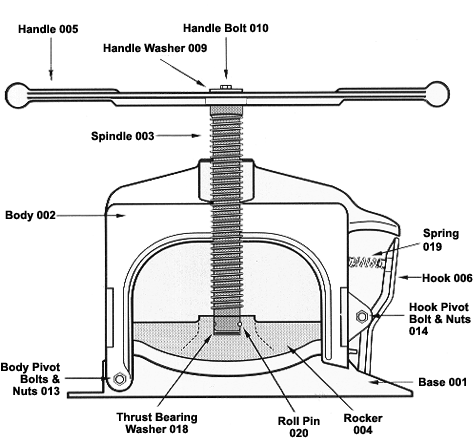 2.5" Parts Diagram