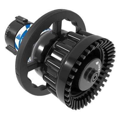 [V-16063] Master Stream Automatic Monitor Nozzle w/ halo ring (65mm (2.5") BAT)