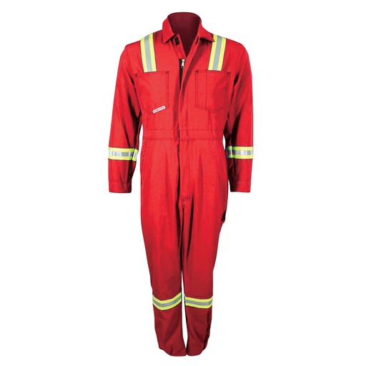 [V-17915] Reynolds FR 9oz Coveralls - Red (Short, 34)