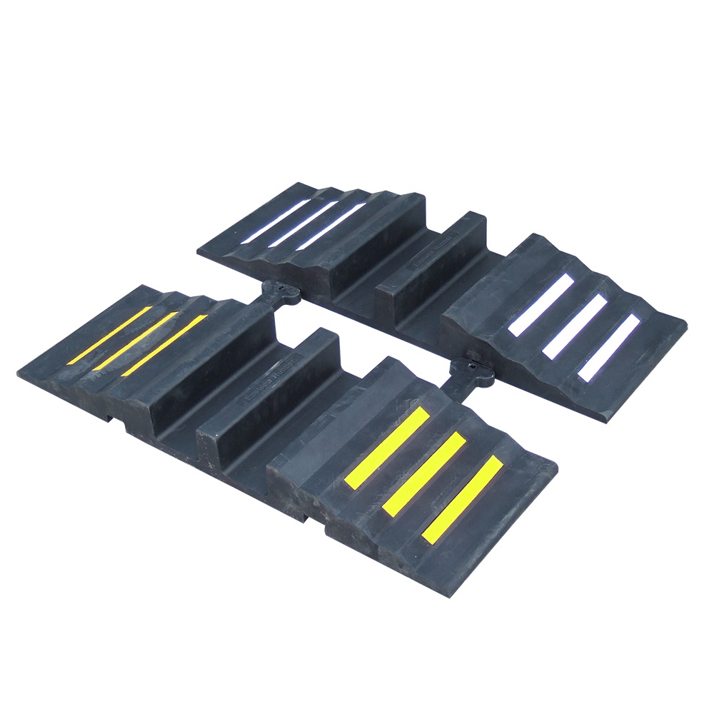 Hose Bridge Rubber - Dual Channel for hose up to 2.5"