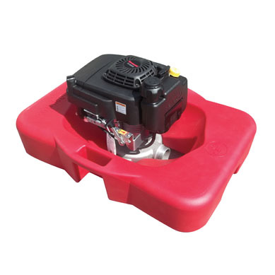 Fire Pump 6hp Floating - CET manual start, BAT Outlet