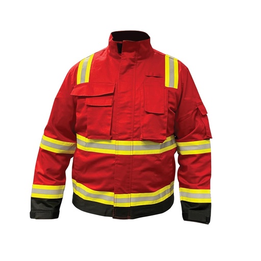 [V-27725] Coverall 2pc FR 9oz. Jacket (4X-Large)