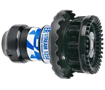 [V-28988] Master Stream Automatic Monitor Nozzle Large Body w/ halo ring (150-1000 GPM @ 100 PSI, 65mm (2.5") BAT)