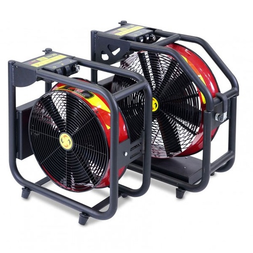 [710005204] Super Vac Valor Battery Powered PPV Fan (Fan w/ shore power only (no battery capability), 16")