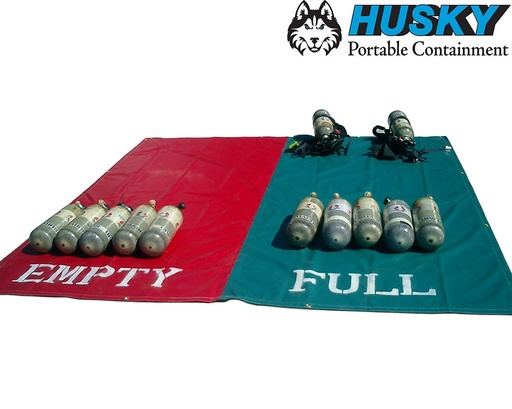 [710000614] SCBA Full/Empty Staging Mat/Tarp (Without Ribbing)