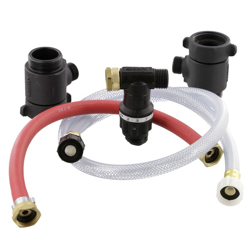[590004674] Mini "Through-The-Pump" Foam Eductor/Mixer (15 gpm Complete Kit (eductor, hoses, tees) )