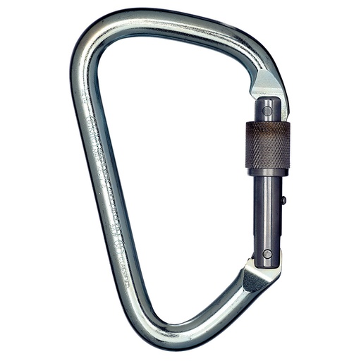 [526311908] SMC Steel Locking "D" Carabiner, NFPA - PMI (Large)
