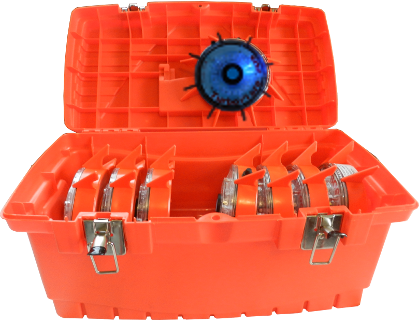 [710005358] TurboFlare Package (Landing Zone Kit 8pk w/ case  - non-rechargable)