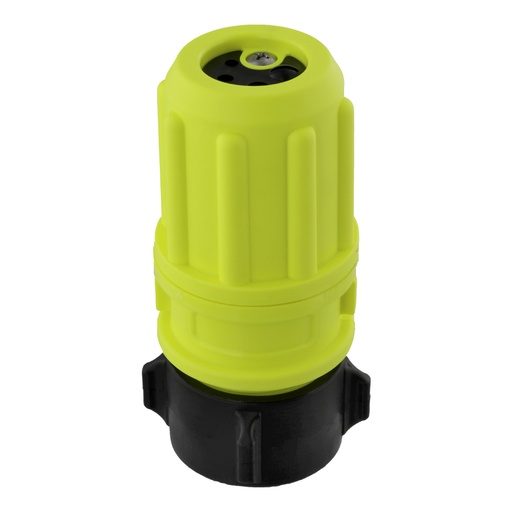 [4044-NP (462815130)] Scotty Revolver Multi-flow Nozzle 3-6-9-12 gpm - 38mm (1.5") NPSH - Yellow