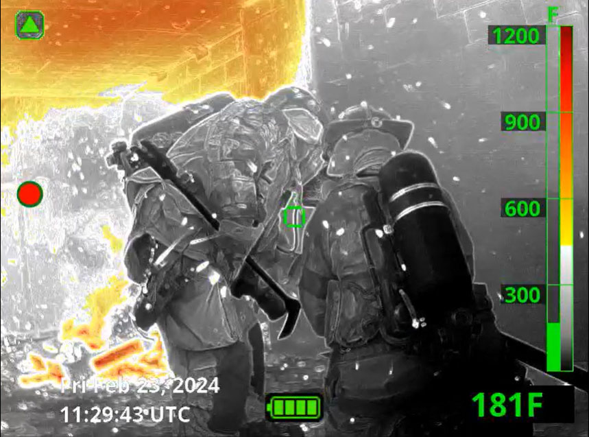 Thermal Imager screenshot with X-Factor 2.0 technology