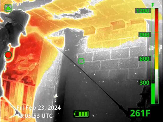 Thermal Imager Screen Shot featuring Super Red Hot