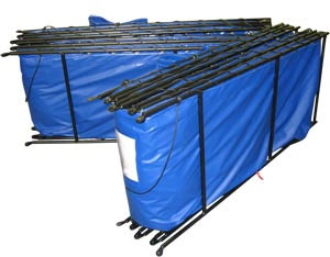 Steel Double Folding Frame Port-a-Tank