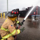 Working Fire 38mm (1.5&quot;)  Fixed GPM Nozzle with Pressure Relief