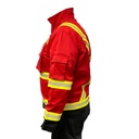 Coverall 2pc FR 9oz. Jacket - Side with Arm Pocket