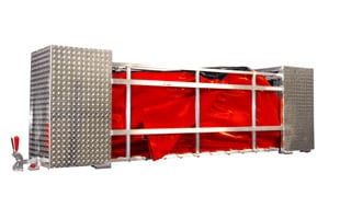 PTR-3000AL - 3000 Gallon Portable Tank Rack Aluminum