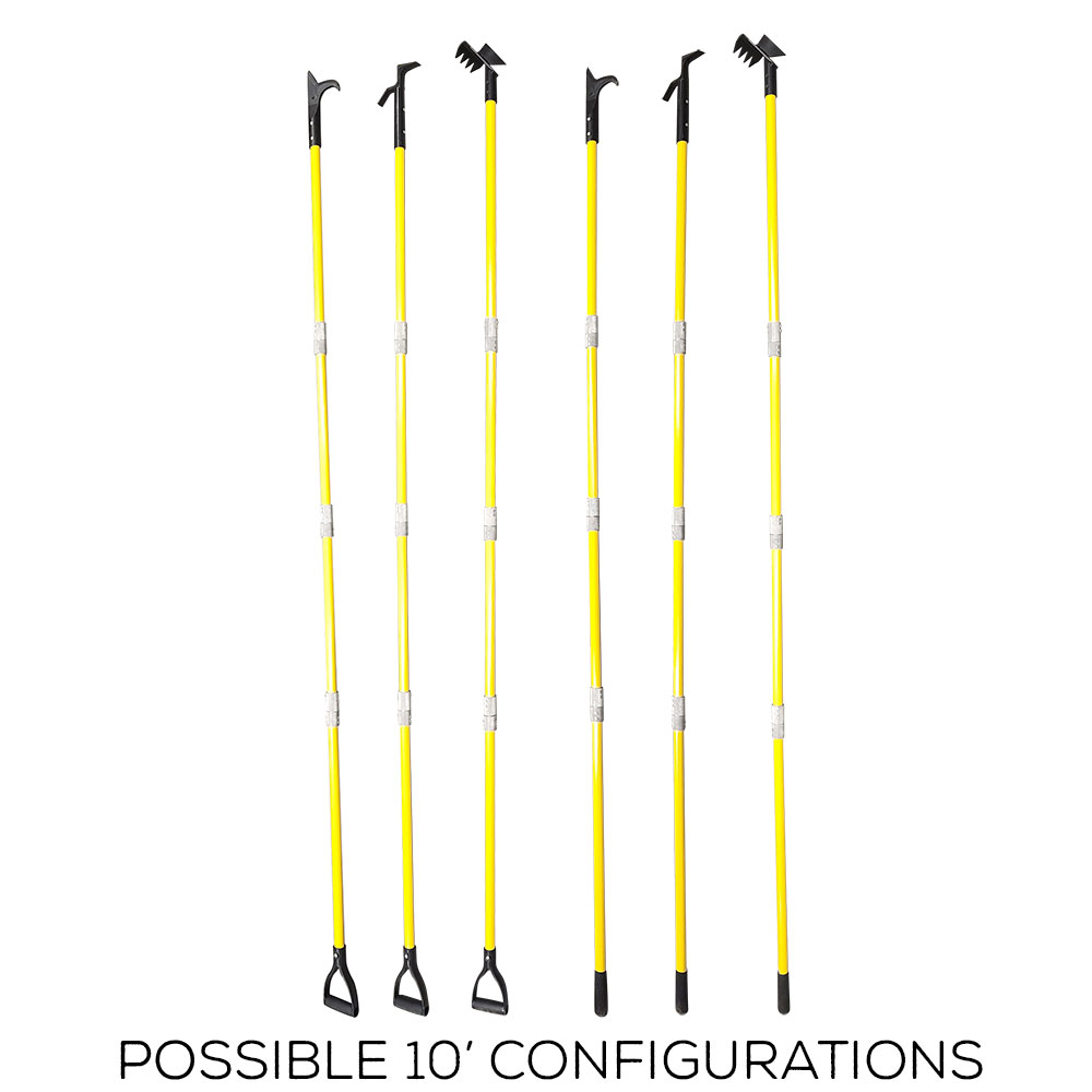 Frontier Multi Purpose Pike Pole Hook System - 10ft Configurations