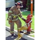 JackStrap helps hold hose firmly to hydrant