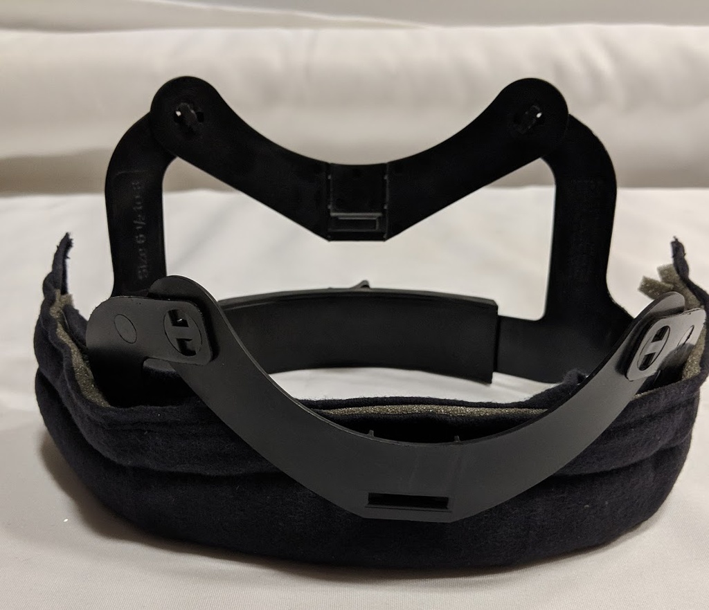 Standard Ratchet Suspension Headband with brow pad - for Bullard FX/PX/UST helmets