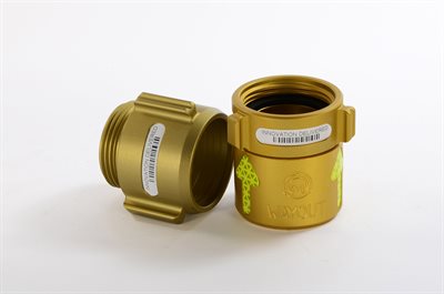 Gold Anodized w/Wayout Coupling