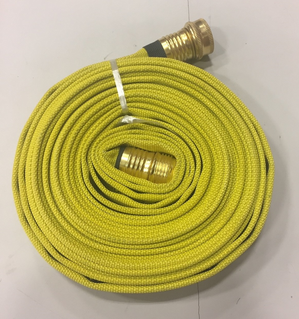 Patrol Forestry Hose - 200psi - 19mm (3/4") GHT x 25ft, yellow *Sale* ALL SOLD OUT