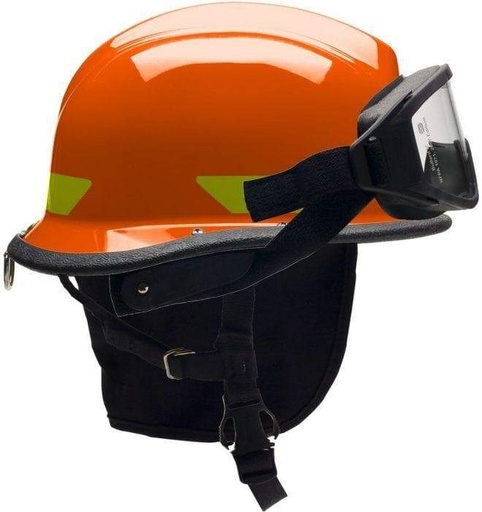 [294535121] Bullard USRX Series Helmet (Orange, with ESS Goggles)