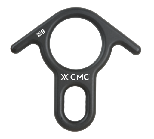 [V-16577] CMC Rescue 8 Descender (Aluminum - Black)