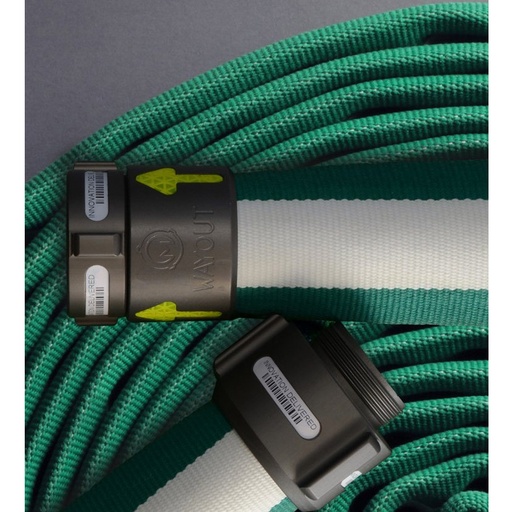 [V-16868] X-Stream Fire Hose (44mm (1.75") NPSH x 50ft Yellow)