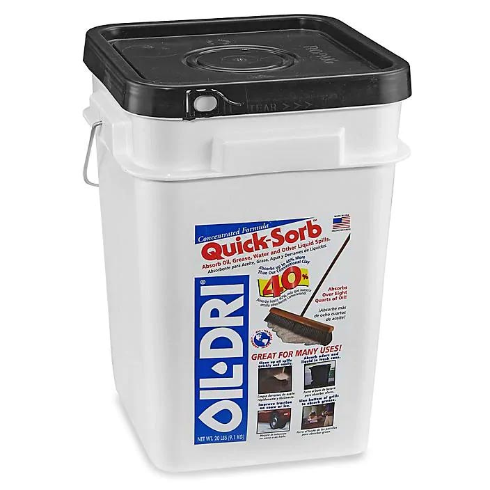 Oil-Dri Quick Sorb Absorbent - 20 lb pail (min order of 3)