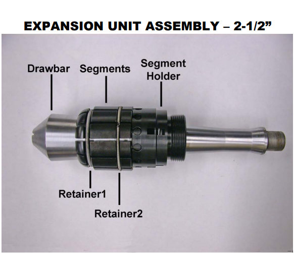 Parts - for 2.5" Expansion Unit Assembly