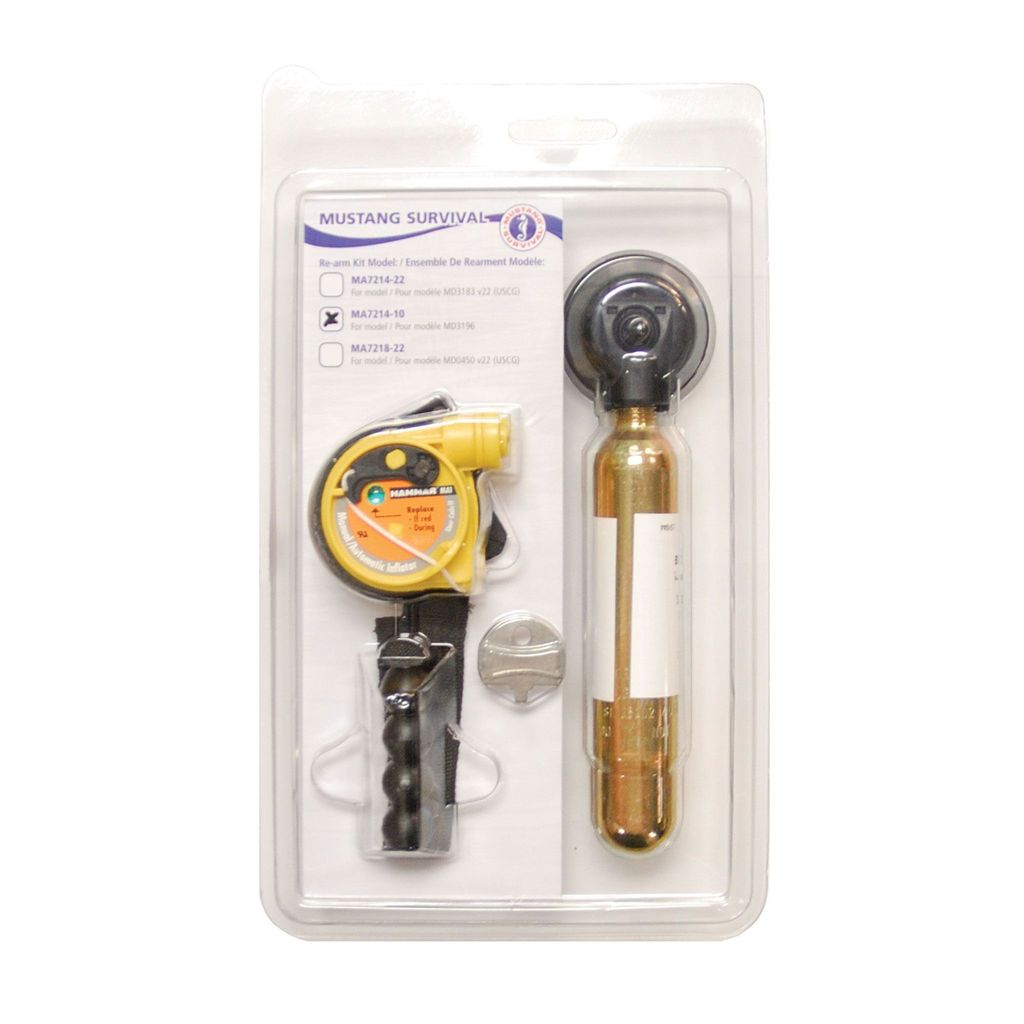 Mustang Hydrostatic Inflator Re-Arm KIT