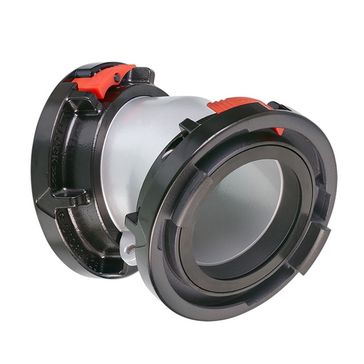 [710003247] Elbow 30 degree - Storz swivel x Storz solid ( 100mm (4'') x 125mm (5'') )