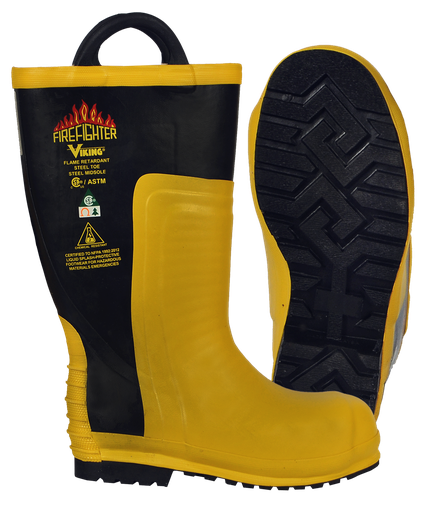[V-29139] Viking Firefighter Chainsaw Rubber Boots (4)
