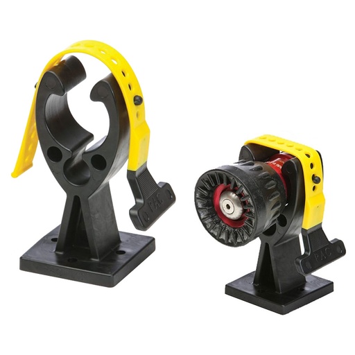 [710003291] PAC Mount 1002 HD Flexmount Y-Bracket with strap (Standard Stem, Black Strap)