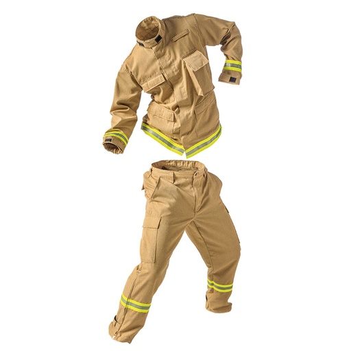 [590000638] Fire-Dex TECGEN51 Gear (Rescue & Wildland) 2pc coverall (Coat & Pants Level 1)