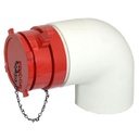 [104010150] Dry Hydrant Elbow ( 90 degree, 100 (4&quot;) Female Swivel NHT)