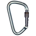 [526311908] SMC Steel Locking &quot;D&quot; Carabiner, NFPA - PMI (Large)