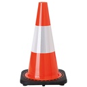[590000658] Traffic Cone ( 18&quot; Traffic cone, 6&quot; reflective collar, 3 lbs. (1.4kg))