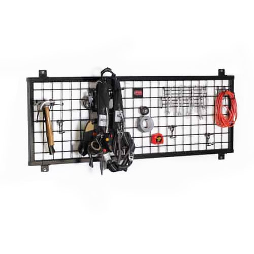 [710002456] GearGrid - Slinger Tool Grid Wall Mount ( Slinger Grid 4'W unit includes 3 Large Tool hangers & 1 four prong rack)