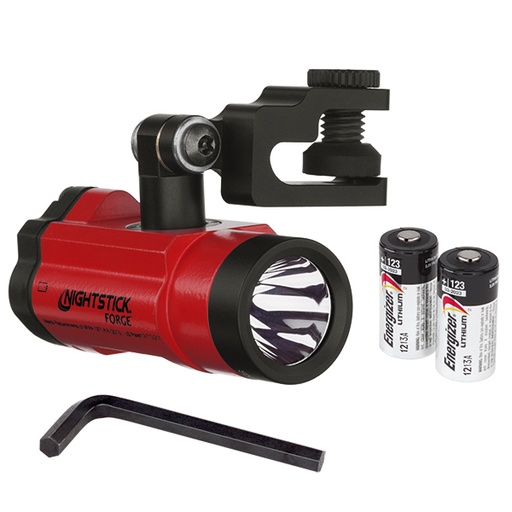 [710005034] Bayco Nightstick FORGE Intrinsically Safe XPP-5465R Helmet-Mounted Multi-Function Flashlight