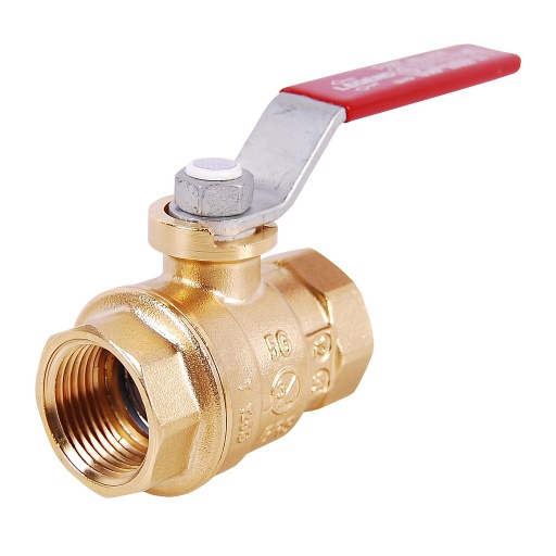 [265031101] Ball valve brass 25mm (1")