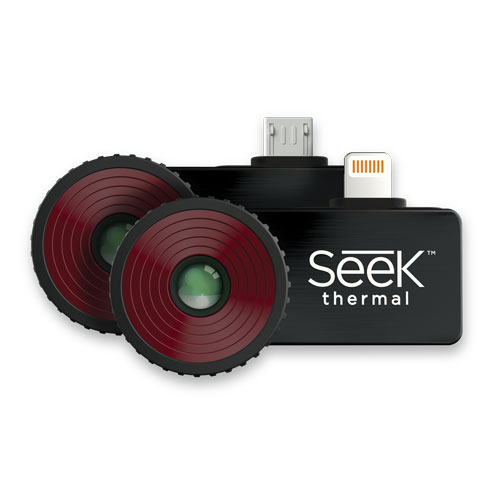 iPhone用熱検知カメラSeek Thermal CompactPRO Amazon.com: Seek Thermal CompactPRO – High Resolution