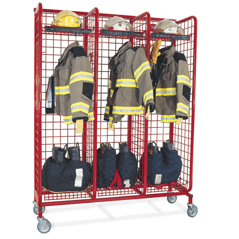 GearGrid Mobile & Free Standing Lockers | WFR Wholesale Fire & Rescue